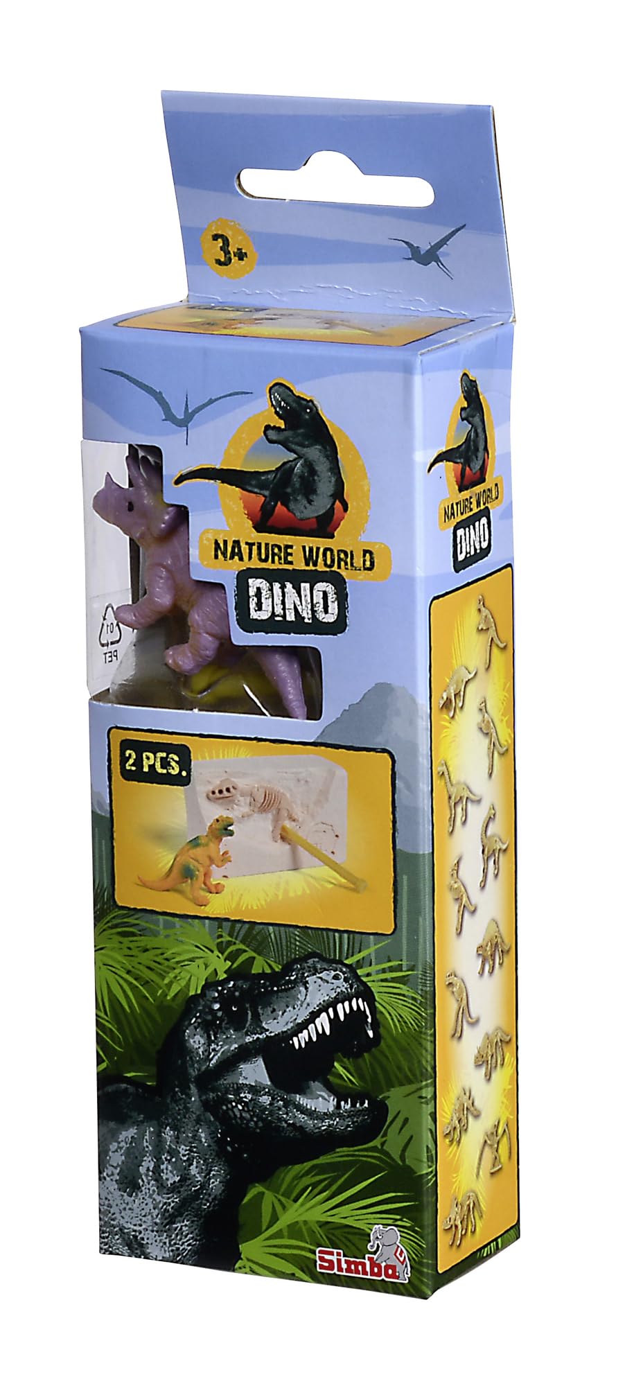 Simba 104342402 Zestaw dinozaurów do wykopalisk,12 rodz.,wybór losowy