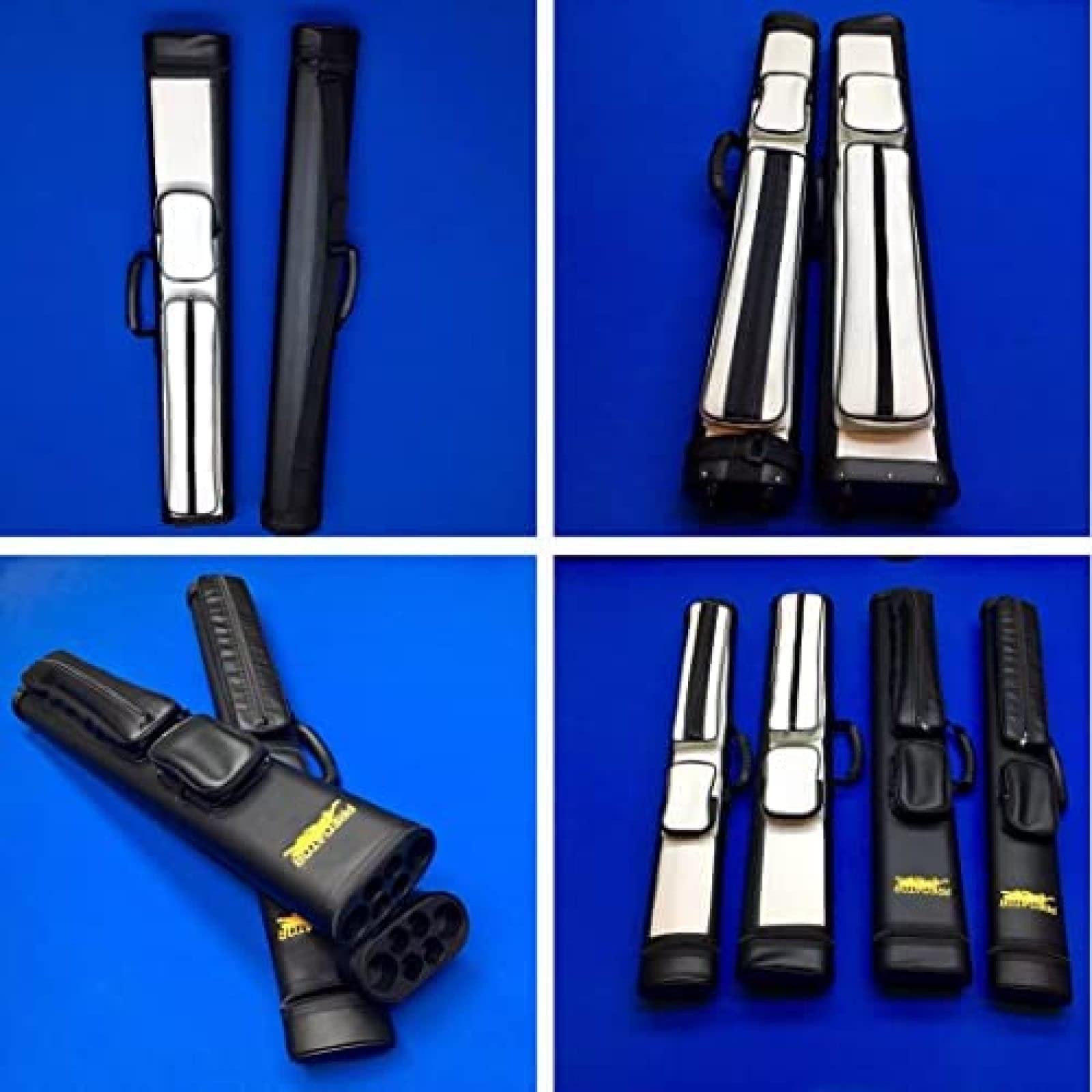 ビリヤード キュー6本 ケースセット ウィリアム ルカシー他(6066