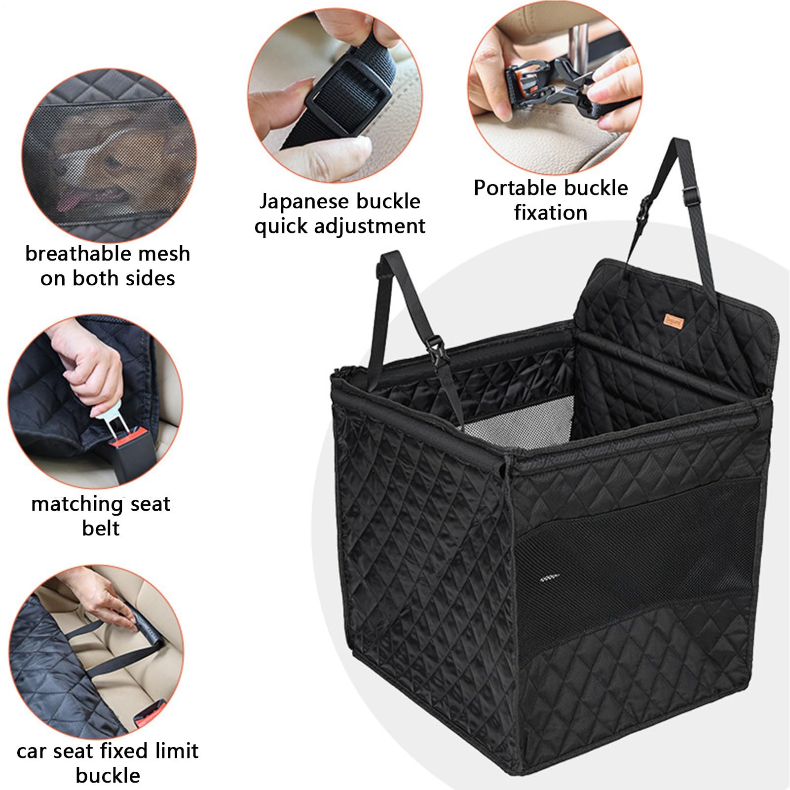 Extenseur de Banquette Arrière pour Chien Antidérapant imperméable lavable