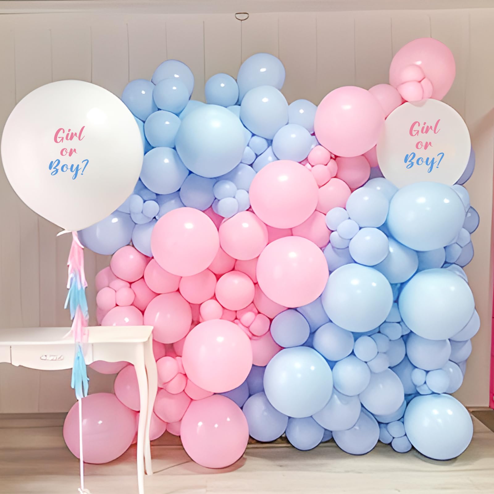 Palloncini Rosa E Blu Pastello - 60 Pezzi 12 Pollici Per Baby Shower E Feste - Foto 10