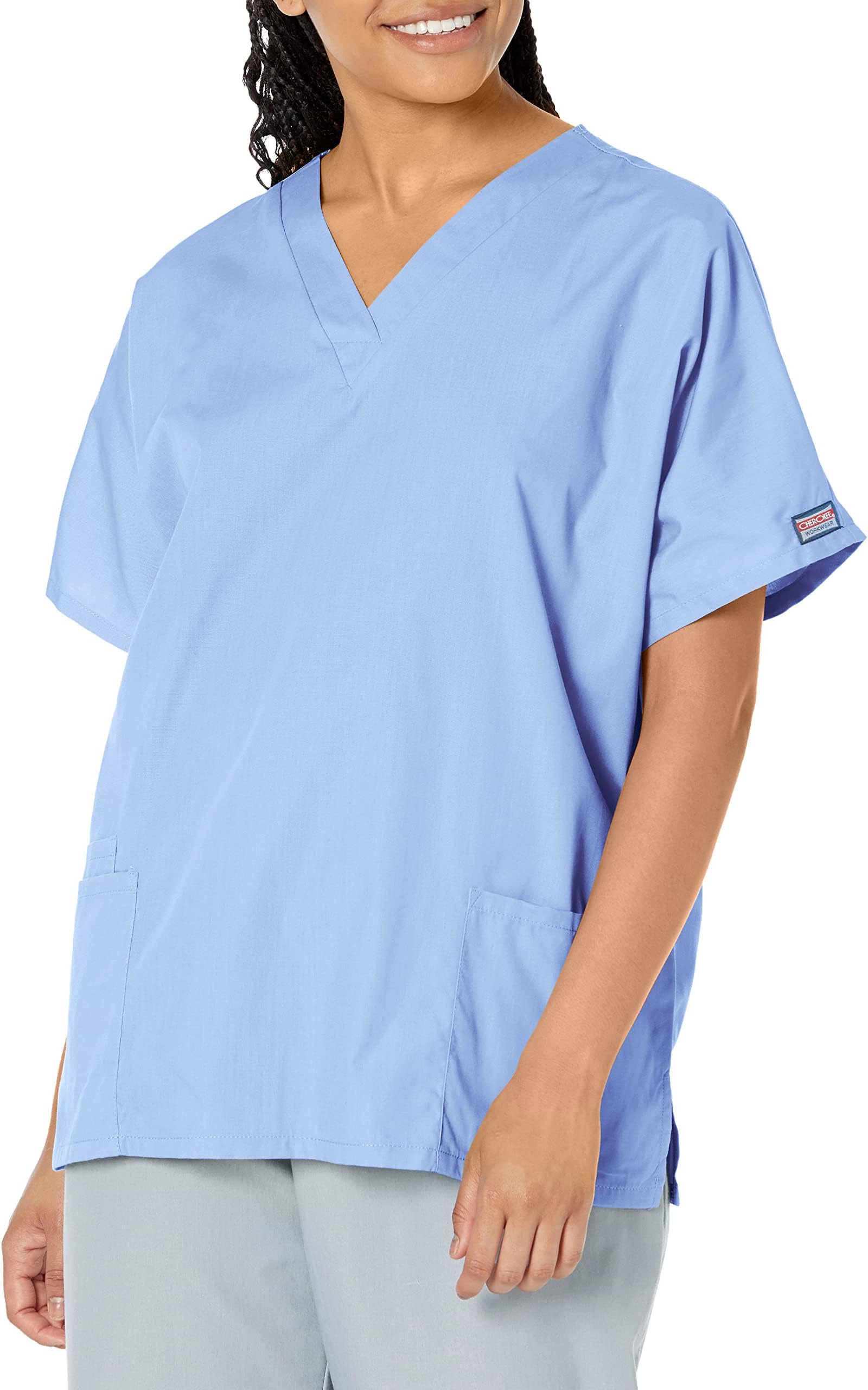 Cherokee Women's V Neck Scrubs Shirt