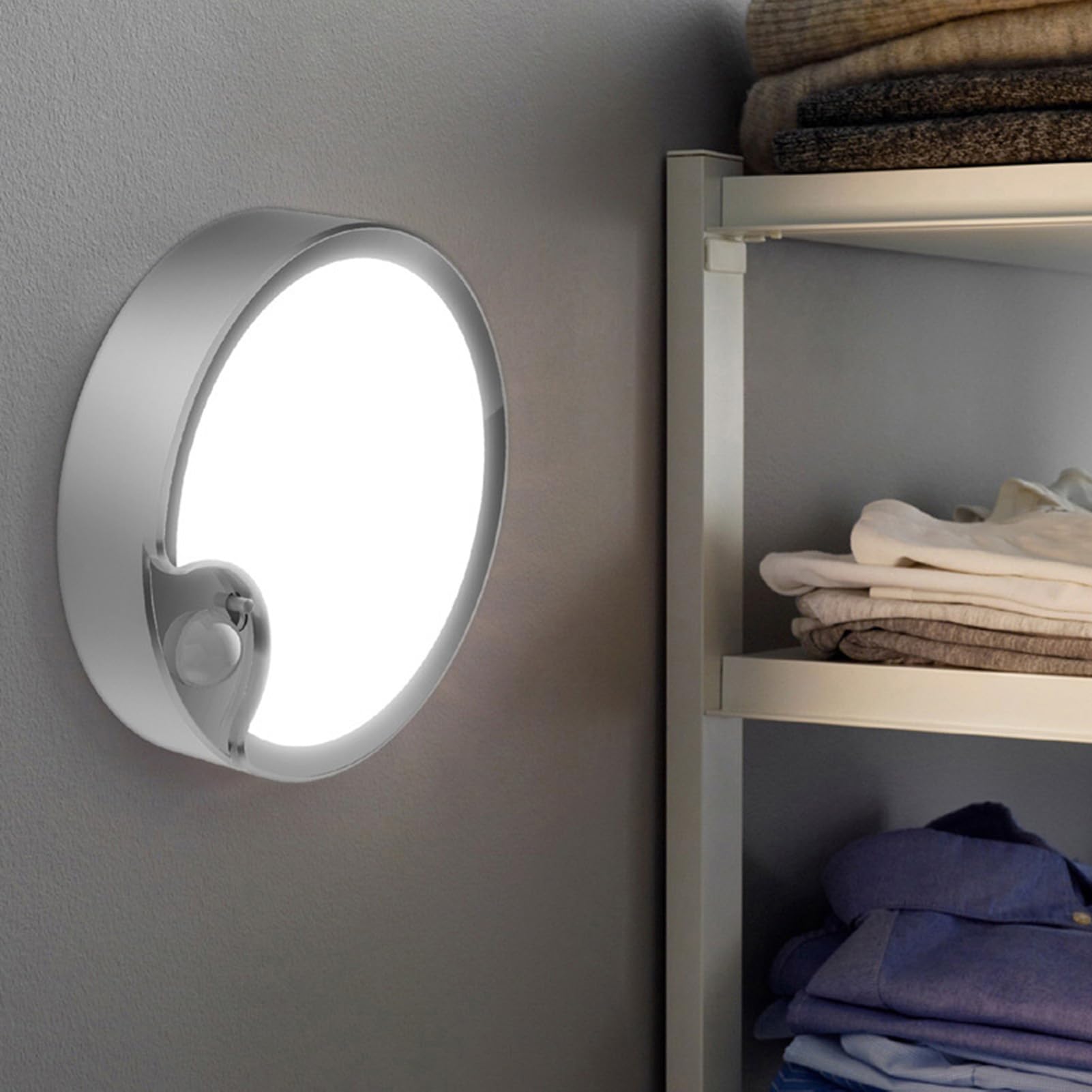 Luz de Techo LED Sensor de Movimiento Luz Nocturna Aspecto Moderno y