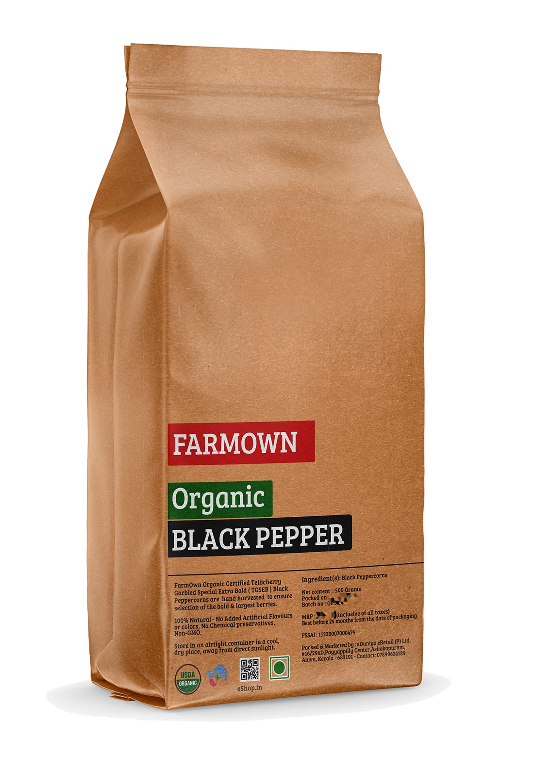 See full amazon price history chart for Farmown Organic Black Pepper Whole Peppercorn (500 Grams) Farmown Organic Black Pepper Whole Peppercorn (500 Grams) (B08CCWMHNM) Amazon Price History, Amazon Price Tracker