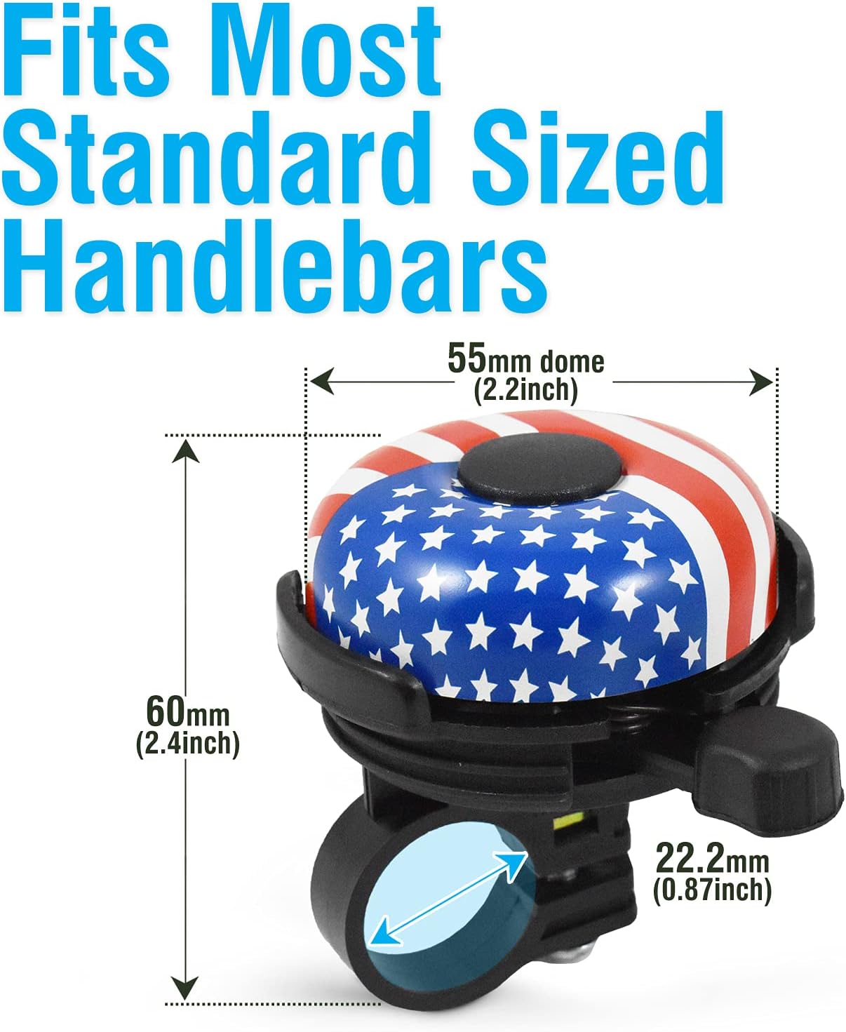 Marque Commuter Bike Bell (American, 1) : Sports & Outdoors