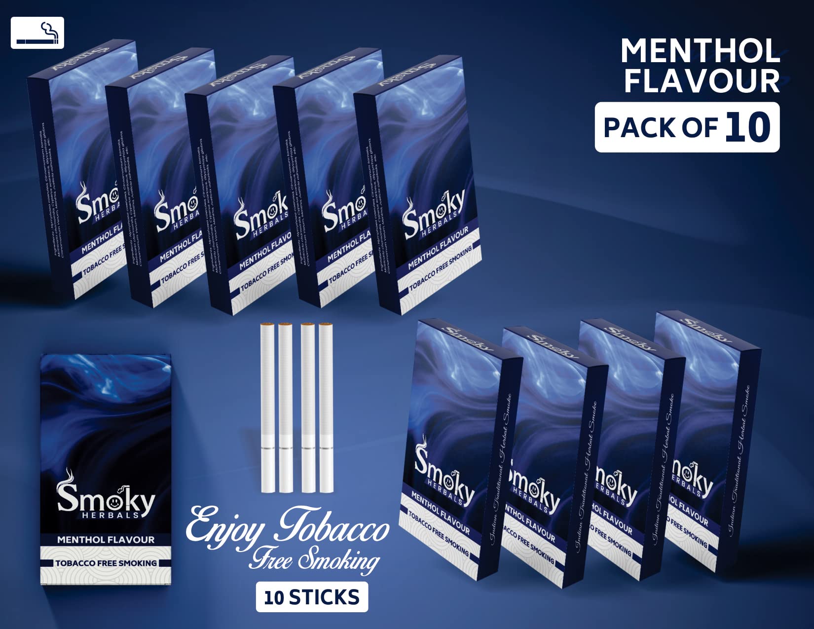 cigarettes relieve stress Smoking for Relief? Think Again! Buy Smoky Herbals 100% Tobacco