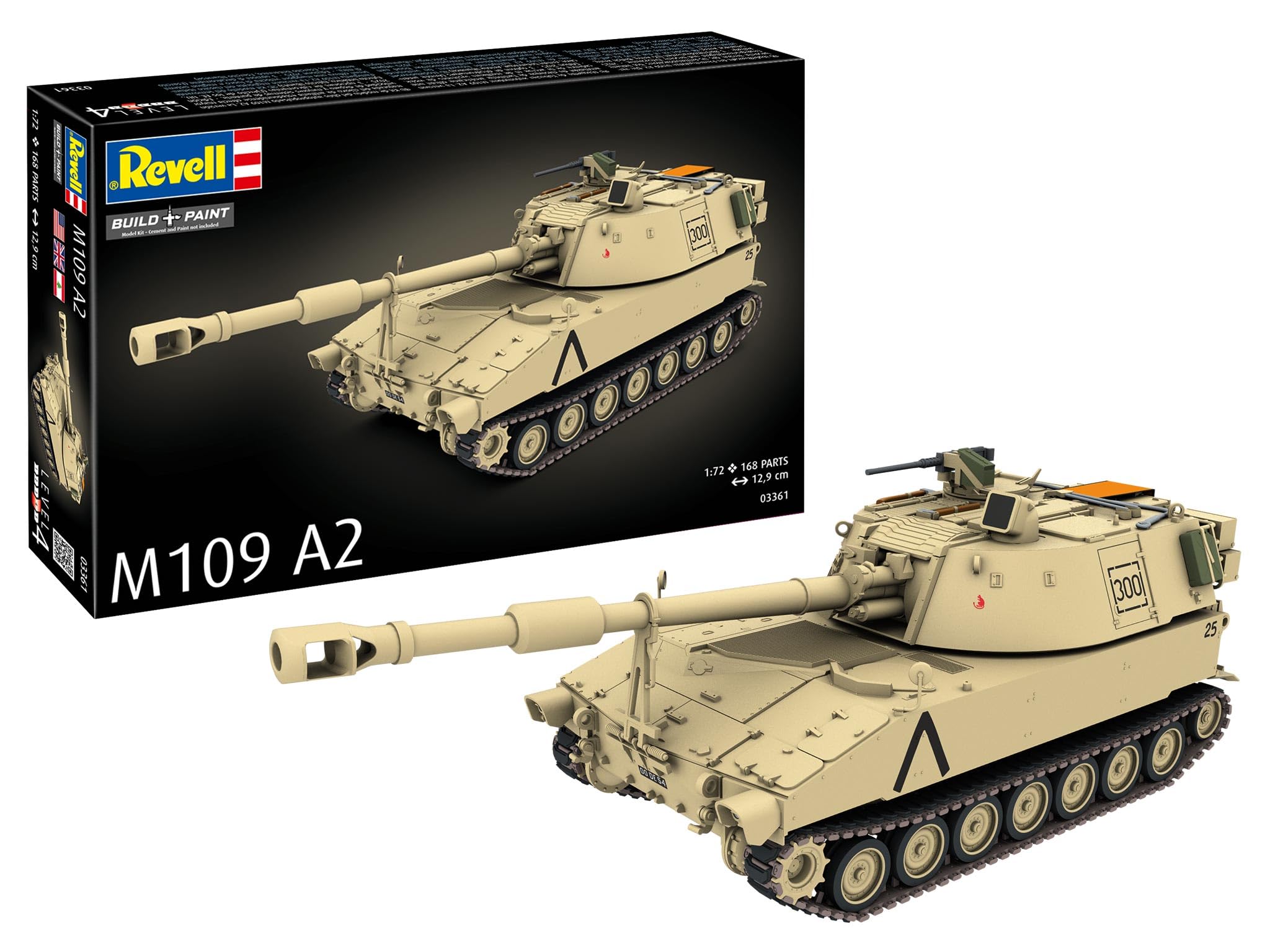 Amazon | ドイツレベル 1/72 M109 A2 プラモデル 03361 (戦車