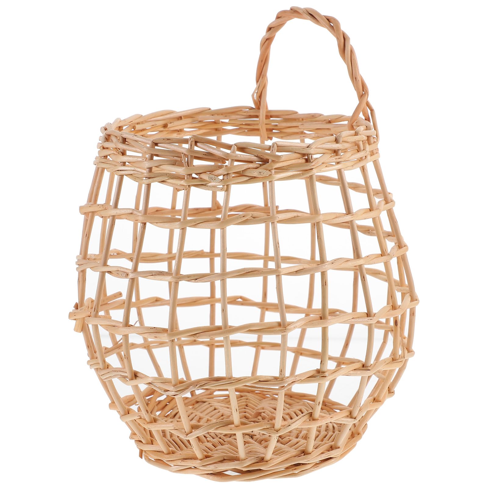 Cesta de ratán colgante para evitar el desorden de especias en la cocina