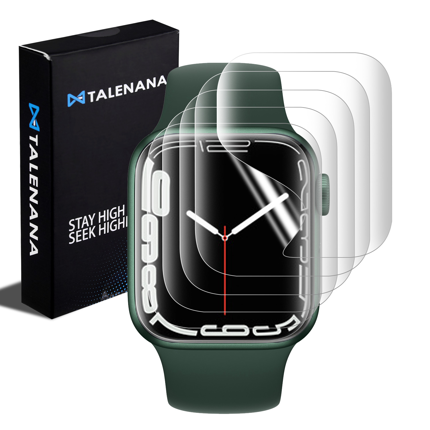 Amazon.co.jp: TALENANA for Apple Watch 9/8/7 用 液晶保護フィルム