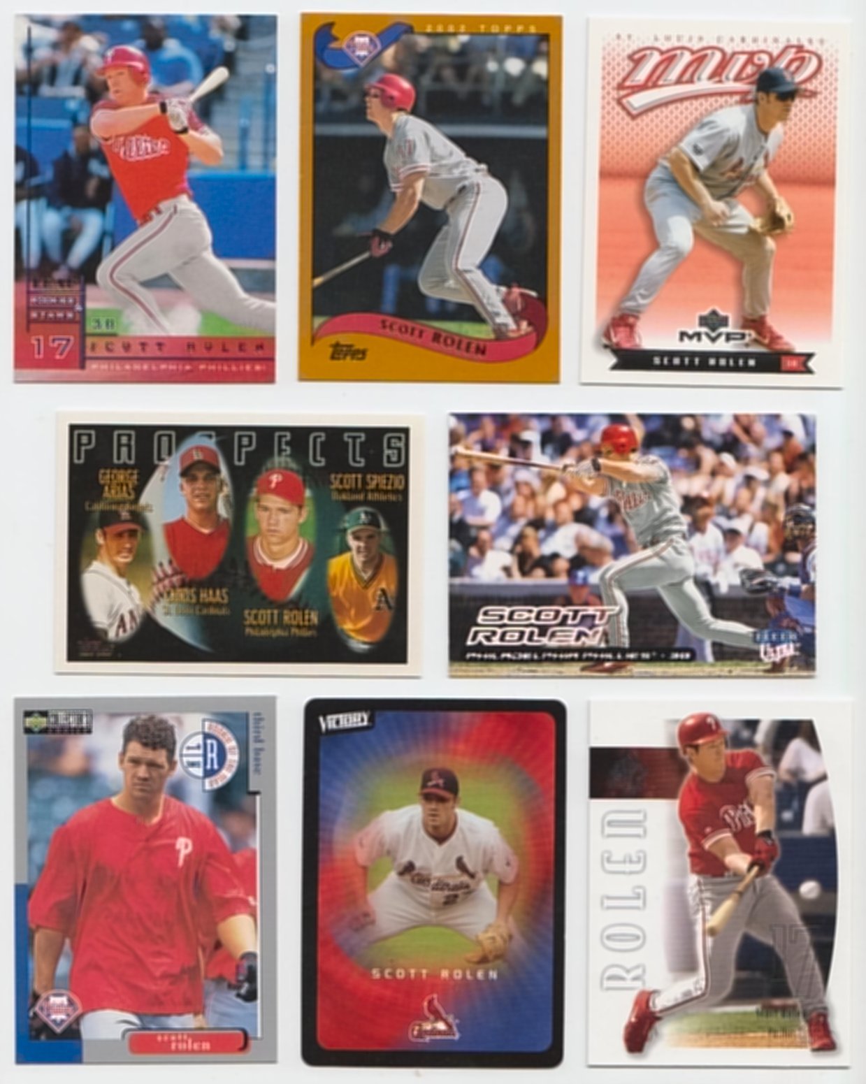 Scott Rolen / 50 Different Baseball Cards featuring Scott Rolen at Amazon's  Sports Collectibles Store