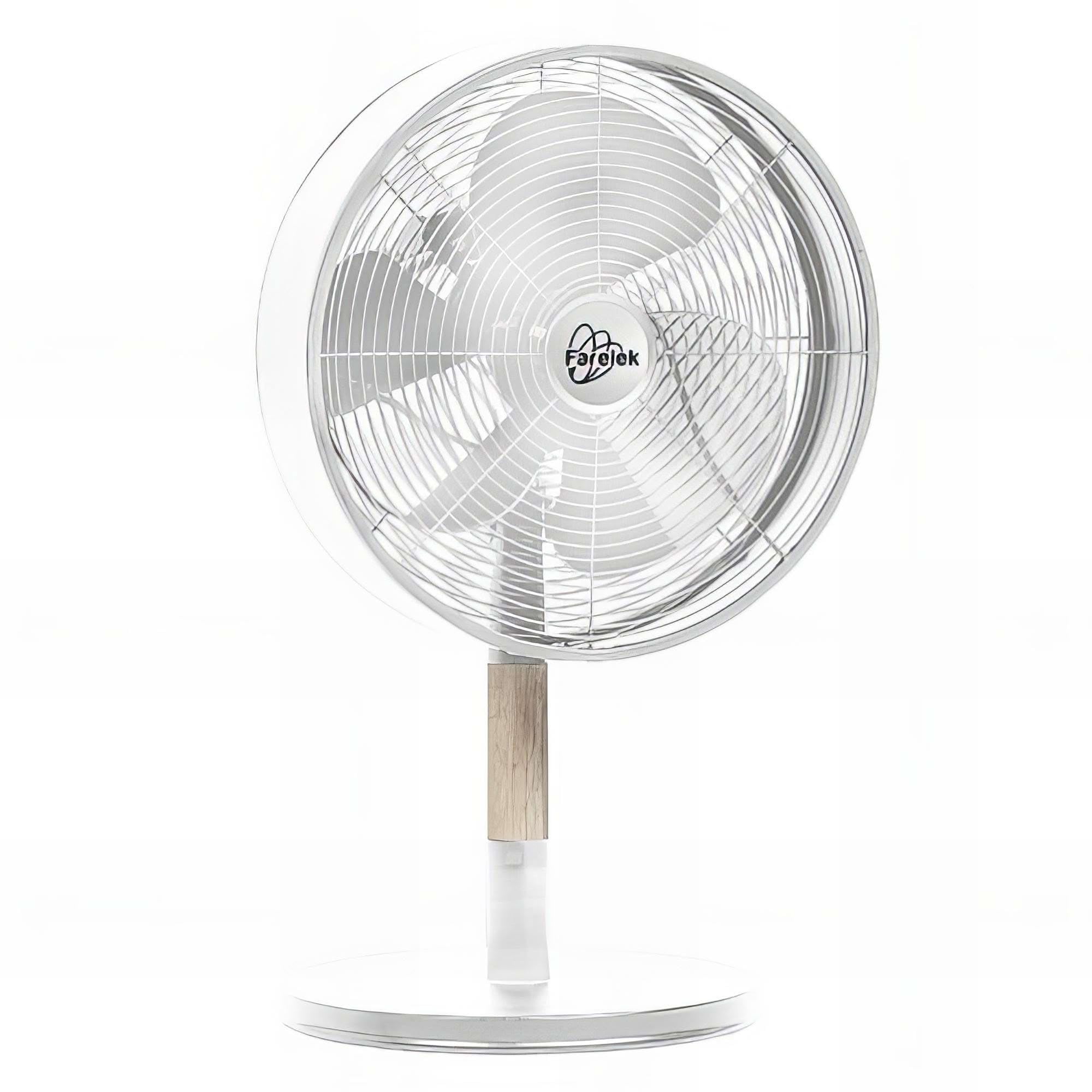 FARELEK Florida Ventilateur de Table Puissance 35 W, Diamètre 300 mm, Nombre de Vitesses 3, Emballage Boite Couleur,