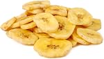 Yupik Sweetened Banana Des copeaux, 400 g, sans gluten, casher, fruits séchés, collations sucrées, tranches de banane séchées légèrement sucrées et collations saines