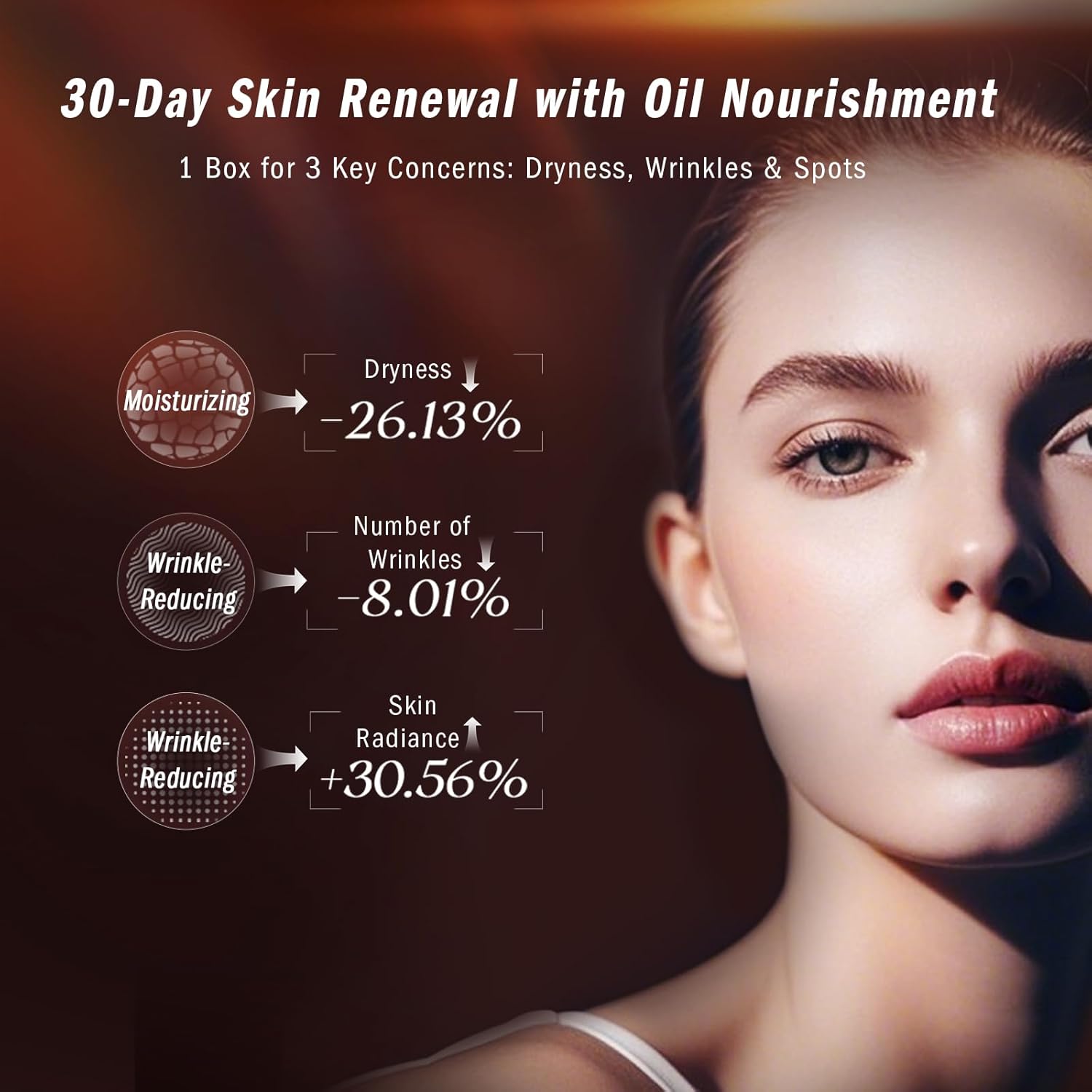 NYO3 Anti-Aging Supplement for Women w/PQQ, Krill Oil, Astaxanthin, Evening Primrose Oil, Vitamins C & E – Supports Skin Firmness, Brightness & Texture – 30 Serving - Image 4