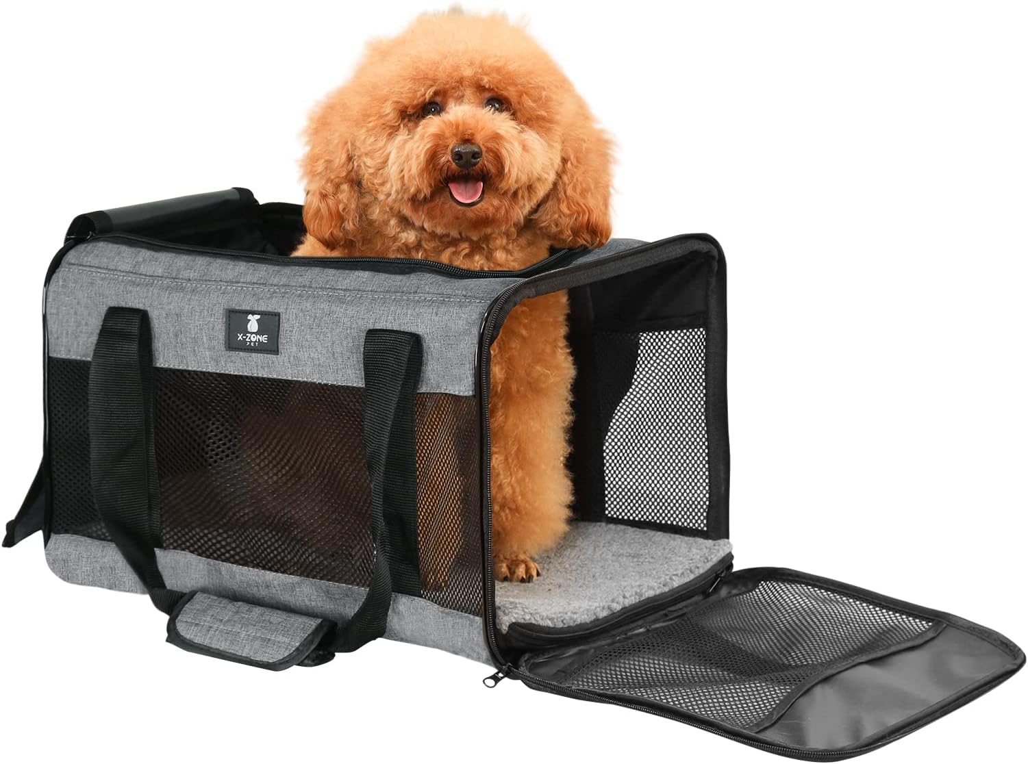 XZONE PET Airline Approved SoftSided Pet Travel Carrier for Dogs and