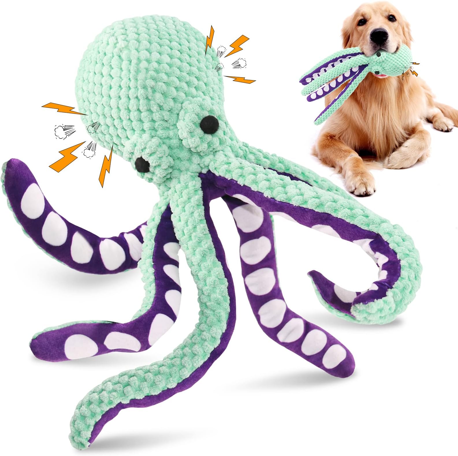 Jouets couineurs pour chien, jouets en peluche pour chiens de grande taille, jouets en peluche 