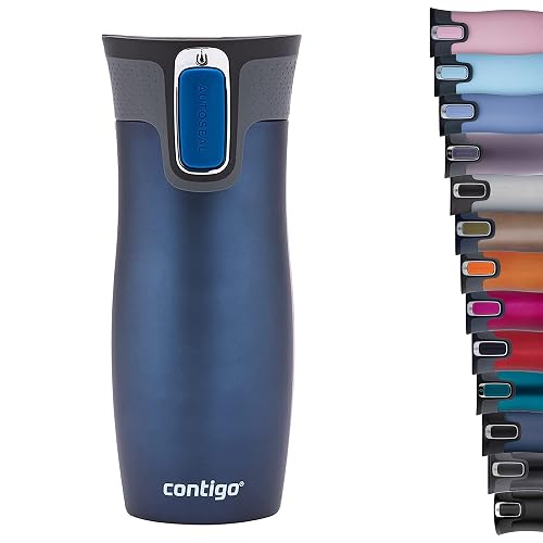 Contigo Westloop, Vaso Unisex Adulto, Azul (monaco), 1 Unidad Paquete De