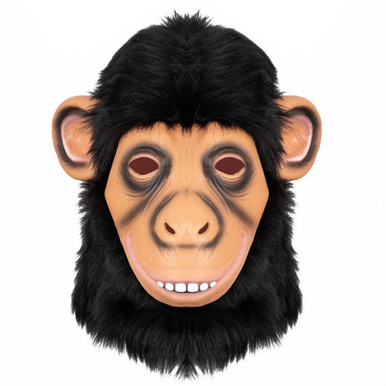 Maska cosplay realistyczny goryl lateksowa maska małpa zabawna maska Halloween impreza cosplay rekwizyt maskarada