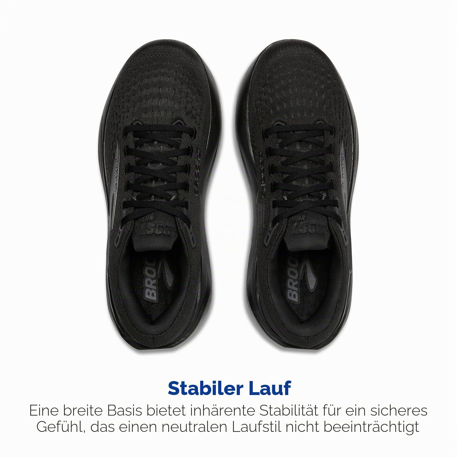 Brooks Herren Ghost Max 3 Sneaker, Black Black Ebony, 45 EU