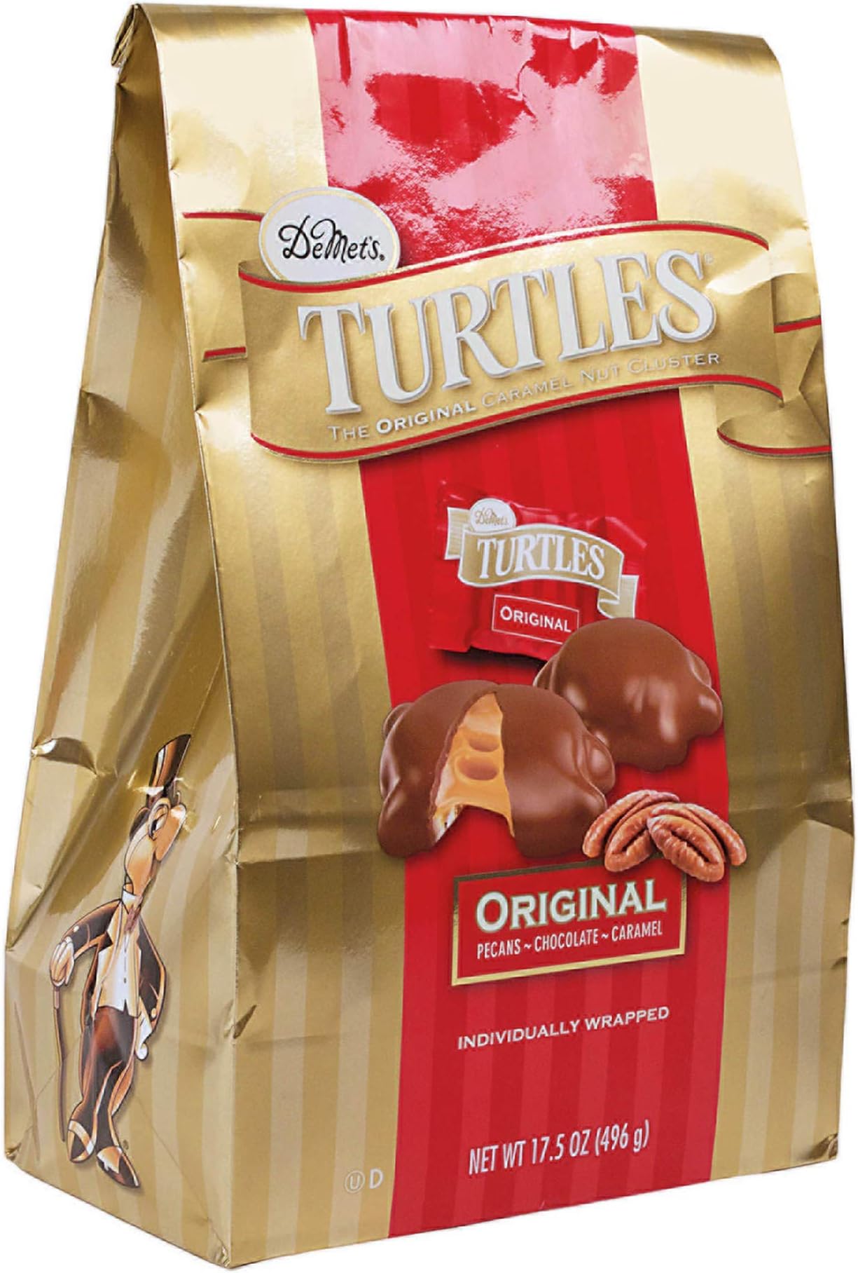 Demet's Original Turtles, 17.5 OZ (1.09 Pound)