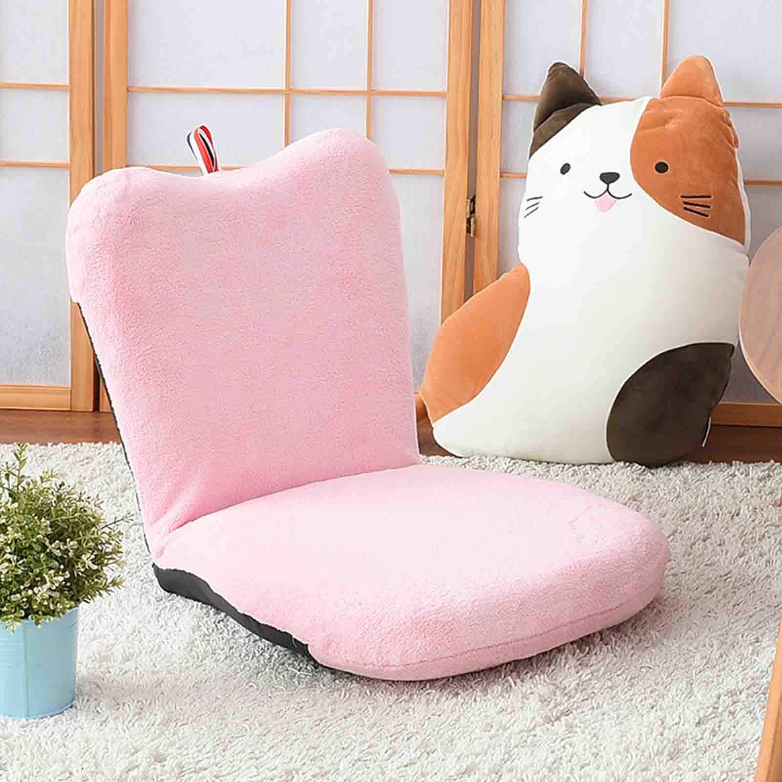 Chaise de jeu au sol WUTONG pliante avec dossier réglable pour balcon