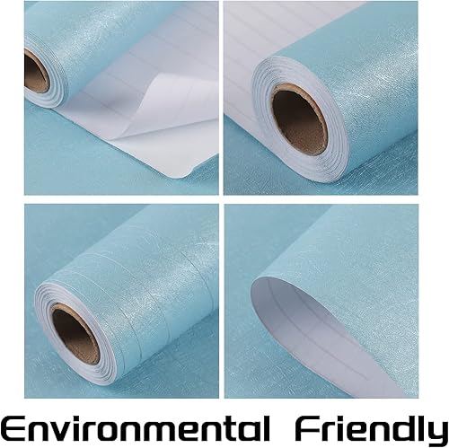 Miniatura 10 de LOVADA Papel tapiz autoadhesivo de tela de hierba verde de 15.7 x 98 pulgadas, papel tapiz autoadhesivo para despegar y pegar, fácil de pegar, papel