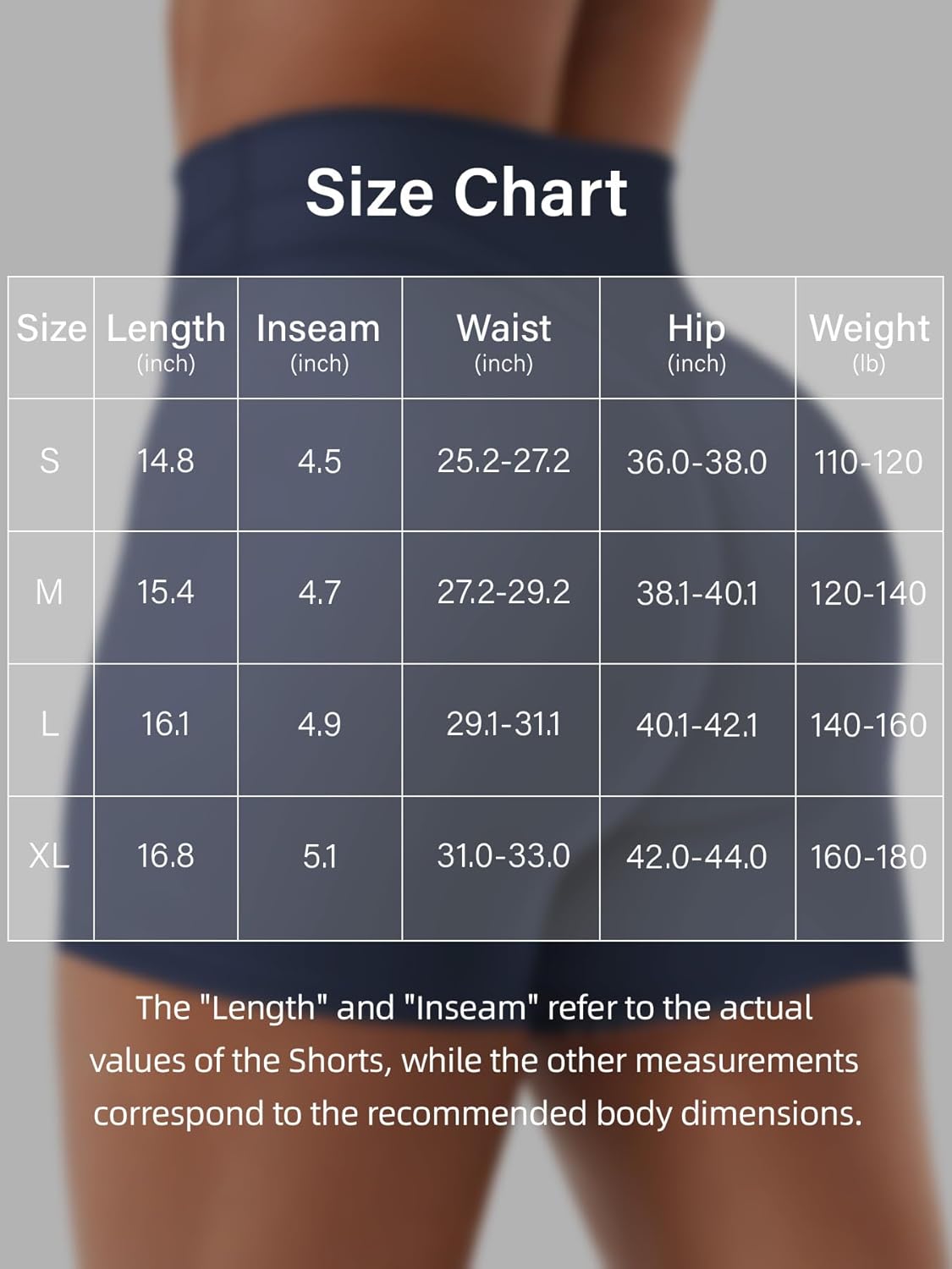 YEOREO Women Workout Yoga Shorts 4.5" No Front Seam Hidden Scrunch Almiy High Rise Buttery Biker Shorts - Image 6