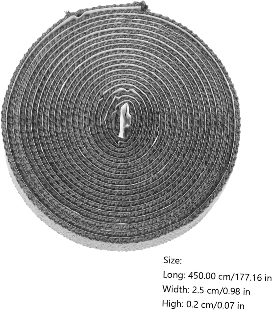 NUOBESTY Stove Door Gasket Rope Self Adhesive Seal for Enhanced Smoke and Dust Protection Multi Purpose Gasket for Grills and Ovens Strip for Optimal Sealing