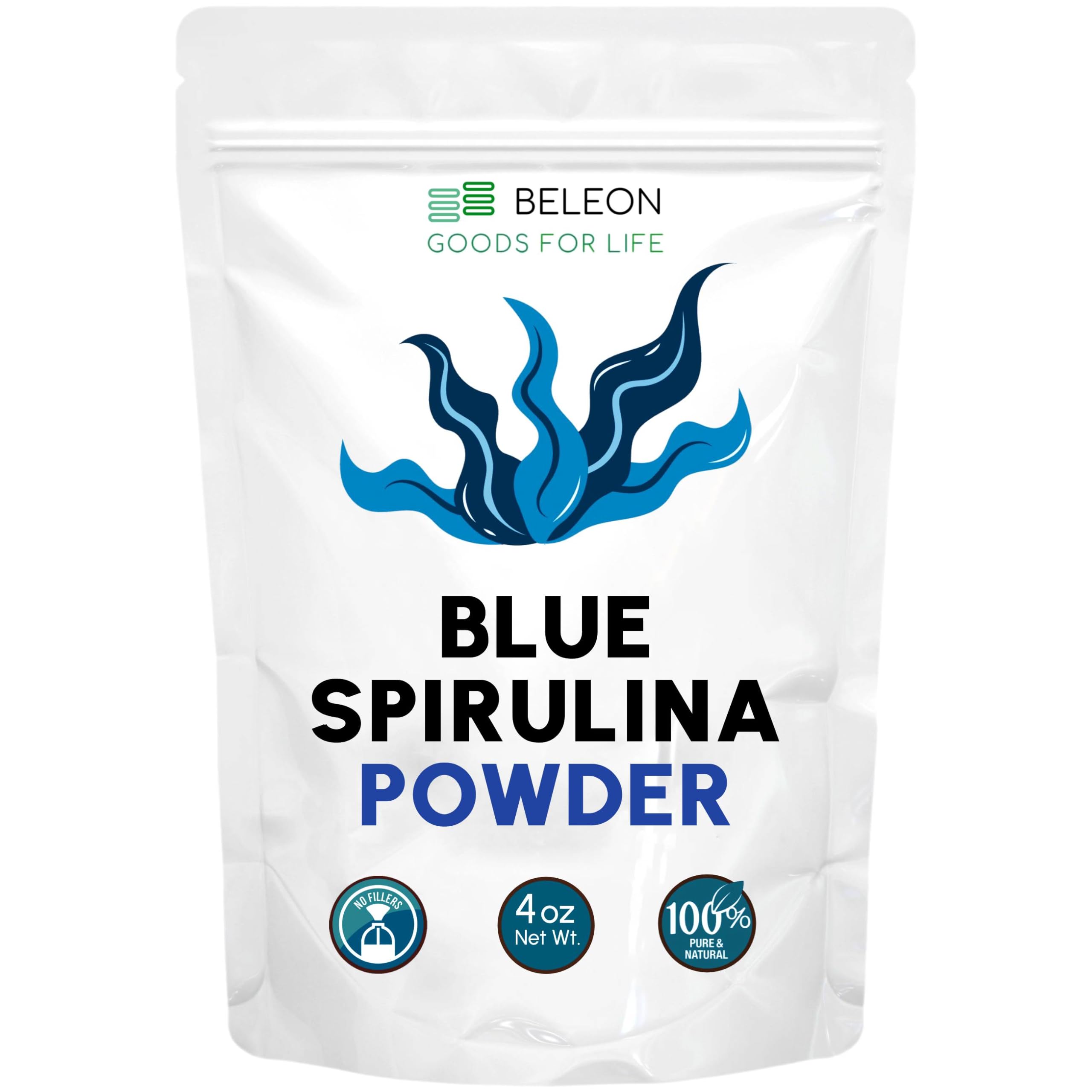 Blue Spirulina Powder 4 oz