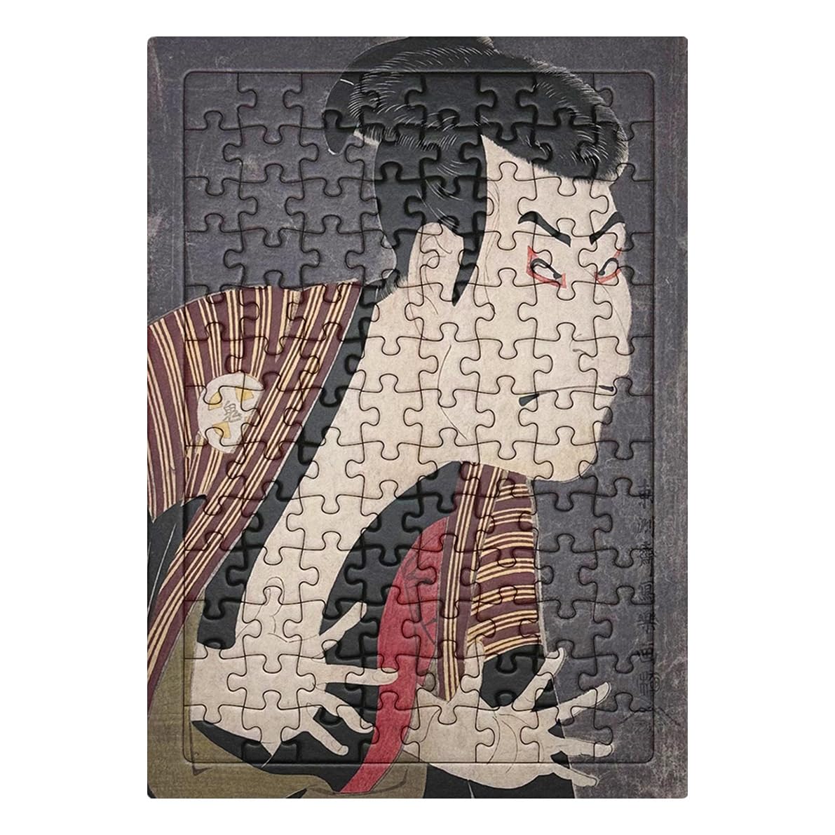 Amazon | ジグソーパズル 東洲斎写楽 三代目大谷鬼次の奴江戸兵衛 A4