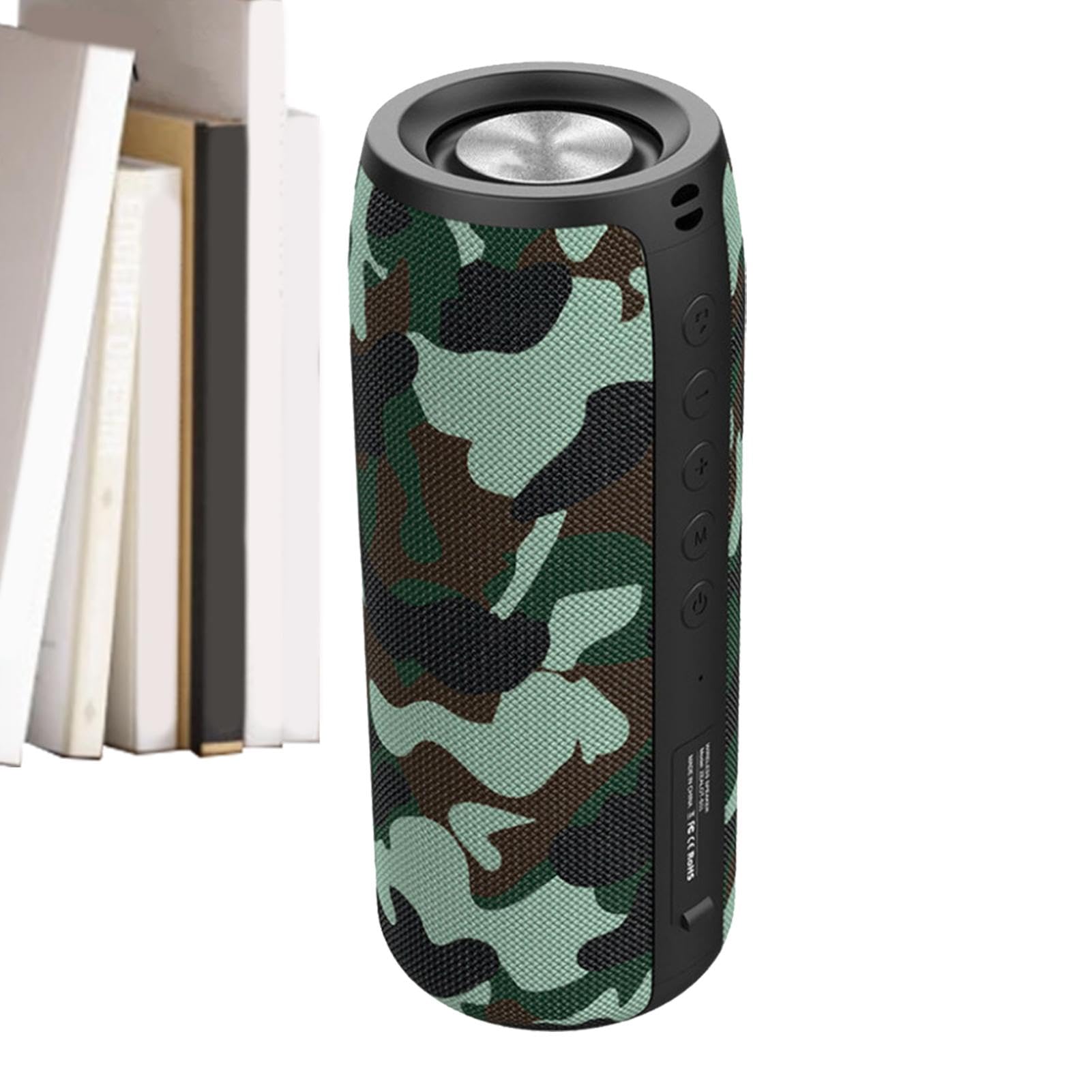 Altoparlante wireless forte | Altoparlante da doccia wireless resistente all'acqua Altoparlanti wireless da viaggio | Altoparlanti wireless da tavolo compatto per esterni altoparlanti wireless per