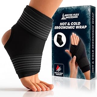 Artic Flex Multi-Purpose Ice Pack Wrap for Injuries Reusable Universal - Soft Flexible Gel for Hot & Cold Therapy for Pain Relief - Back, Knee, Calf, Elbow Foot & Hand Pain - Post-Surgery & Sports