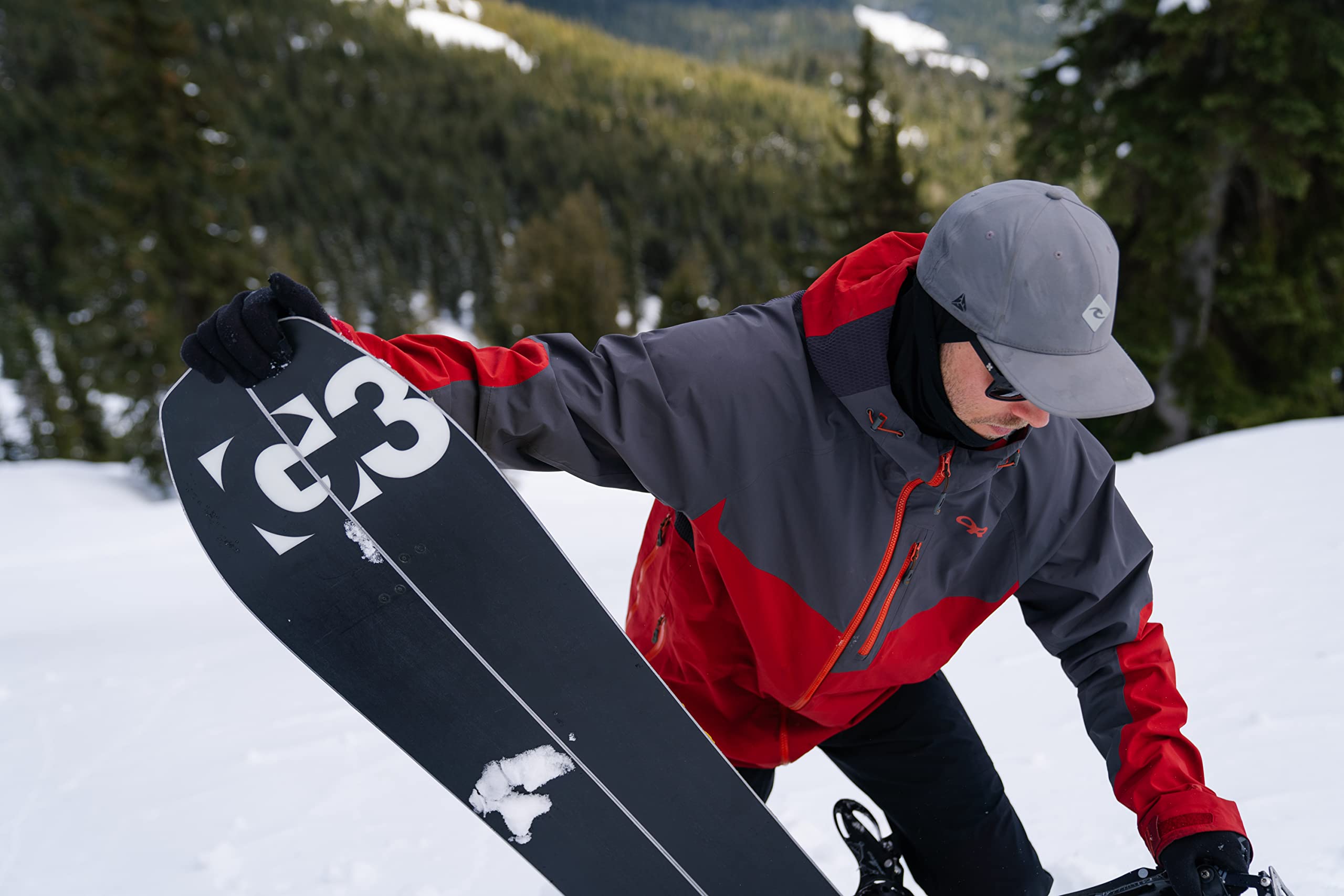 G3 GENUINE GUIDE GEAR Splitboard+ Universal Climbing Skins, Skins Backcountry Splitboard, Grip universale per tutte le condizioni di neve, Made in Canada, 2022