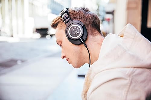 Miniatura 16 de Audio-Technica ATH-M50X - Auriculares profesionales para monitor de estudio, color negro, grado profesional, aclamado por la crítica, con cable