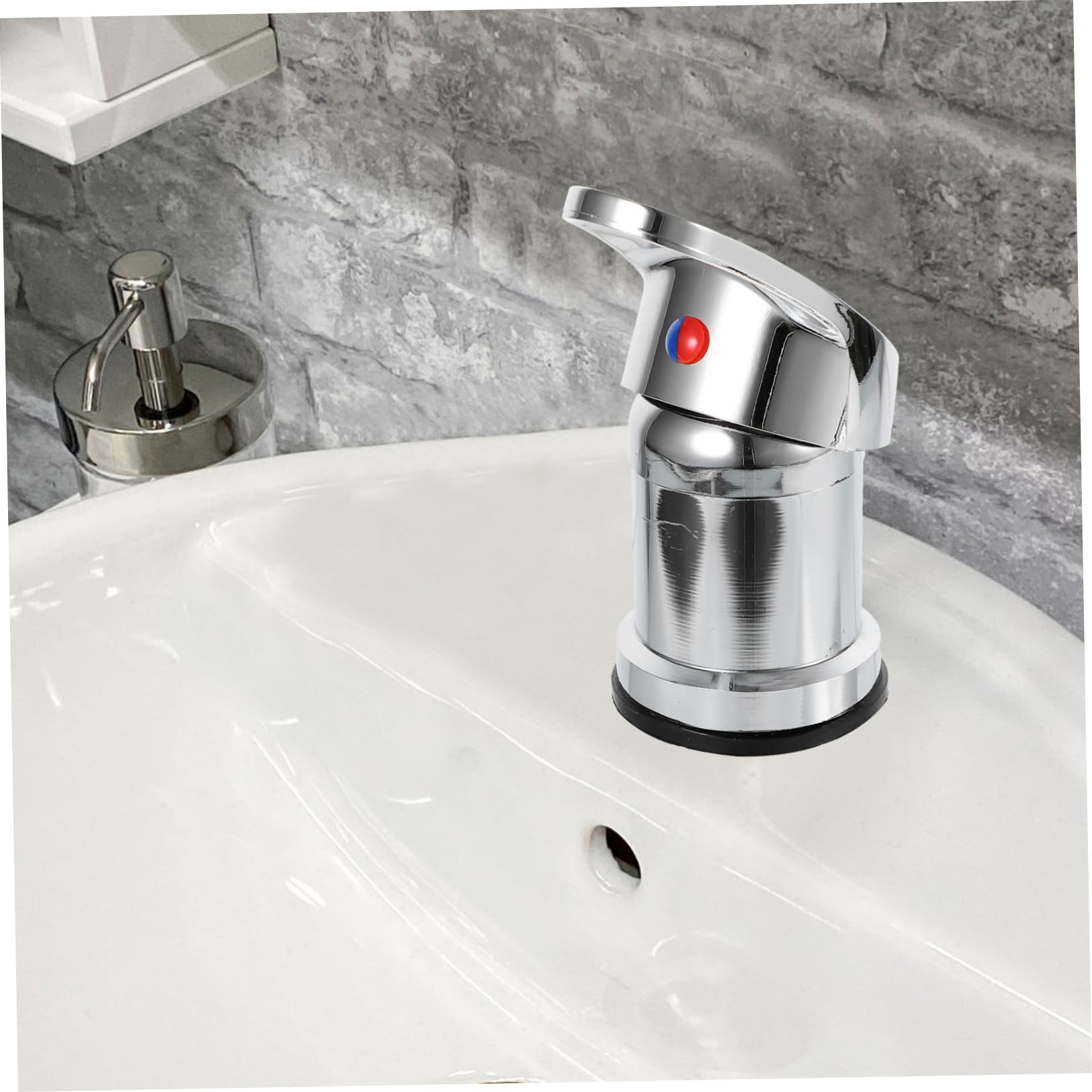 NUOBESTY 2 Pezzi Rubinetto Miscelatore Acqua Rubinetto Per Shampoo Da Salone Di Bellezza Per Parrucchiere Per Spa Miscelatore Caldo/Freddo Per