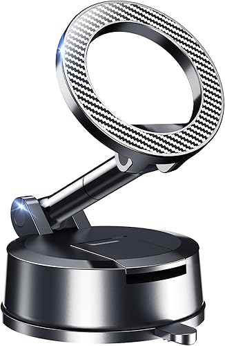 Soporte magnético para teléfono MagSafe para automóvil, soporte para teléfono de automóvil, giratorio de 360, para salpicadero, parabrisas y