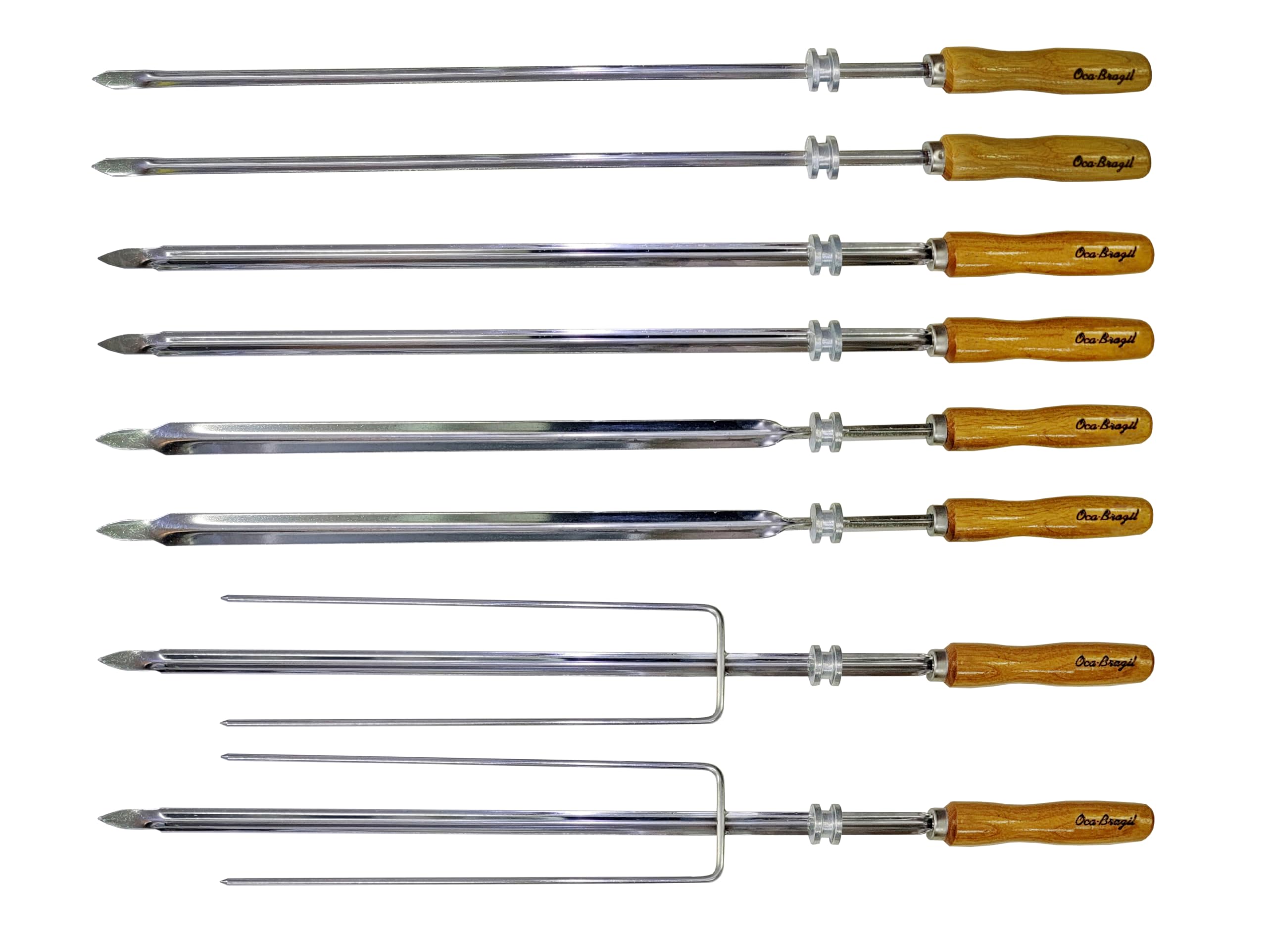 Gaucho Combo - Set of 8 Brazilian Skewers for BBQ 28