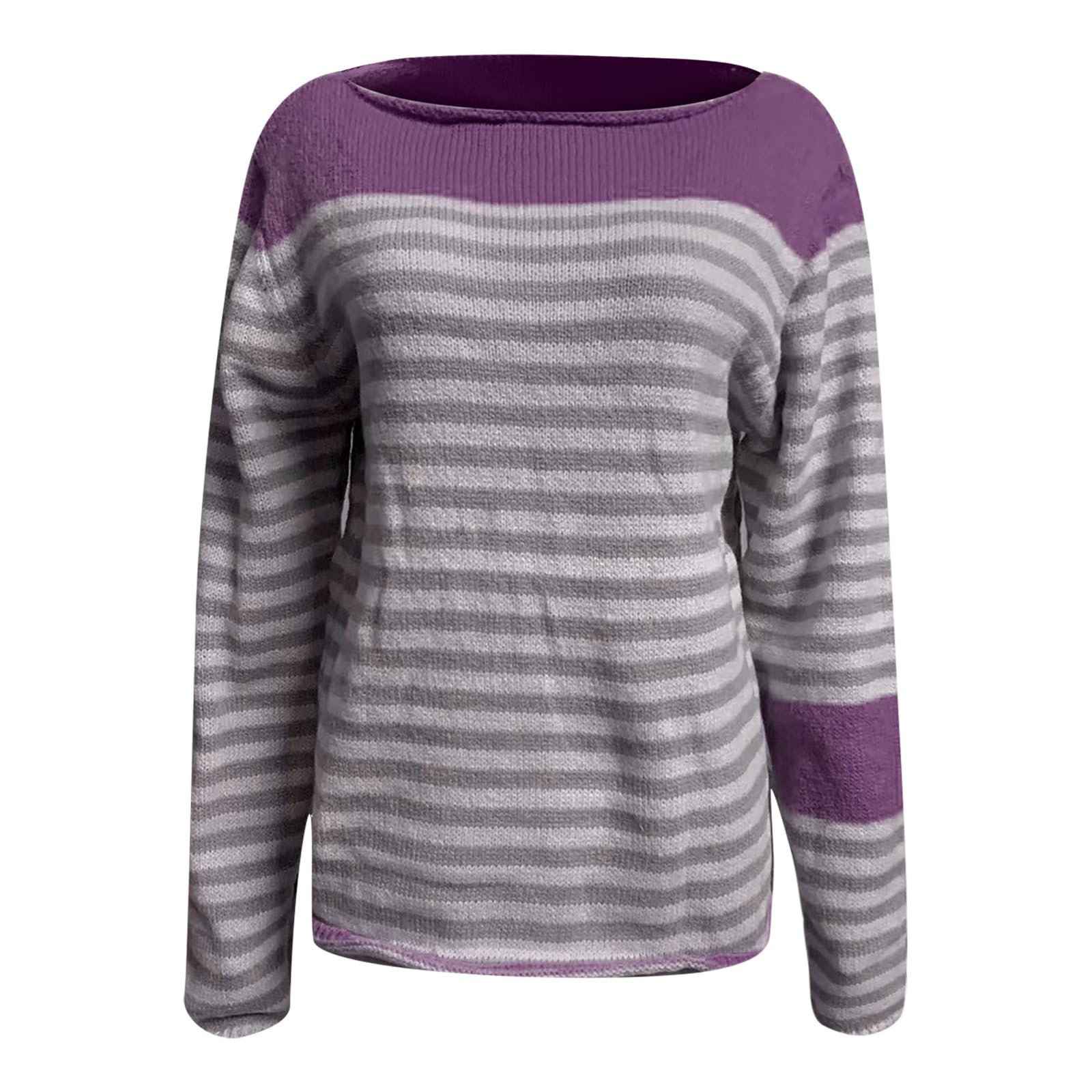 Maglioni da donna Fair Isle per autunno e inverno a maniche lunghe lavorati a maglia maglioni eleganti a tunica fantasia vacanza sci brutto grosso caldo tunica maglioni pullover donna western carino