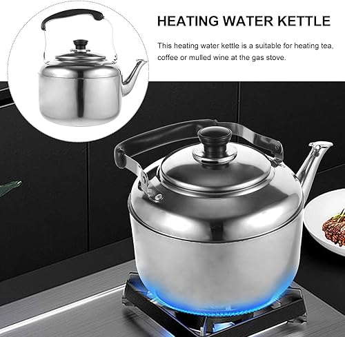 Miniatura 2 de HEMOTON Estufa Hervidor de té Estufa Top Hervidor Hervidor de cuello de cisne Hervidor de agua Hervidor de agua Hervidor de agua Hervidor Hervidor