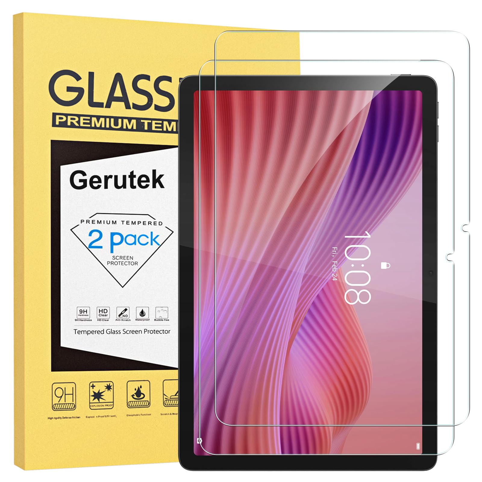 Pellicola Vetro Temperato Per Lenovo Tab M11 11 Pollici 2024 - Anti-graffio, Trasparente, Senza Bolle - Foto 11