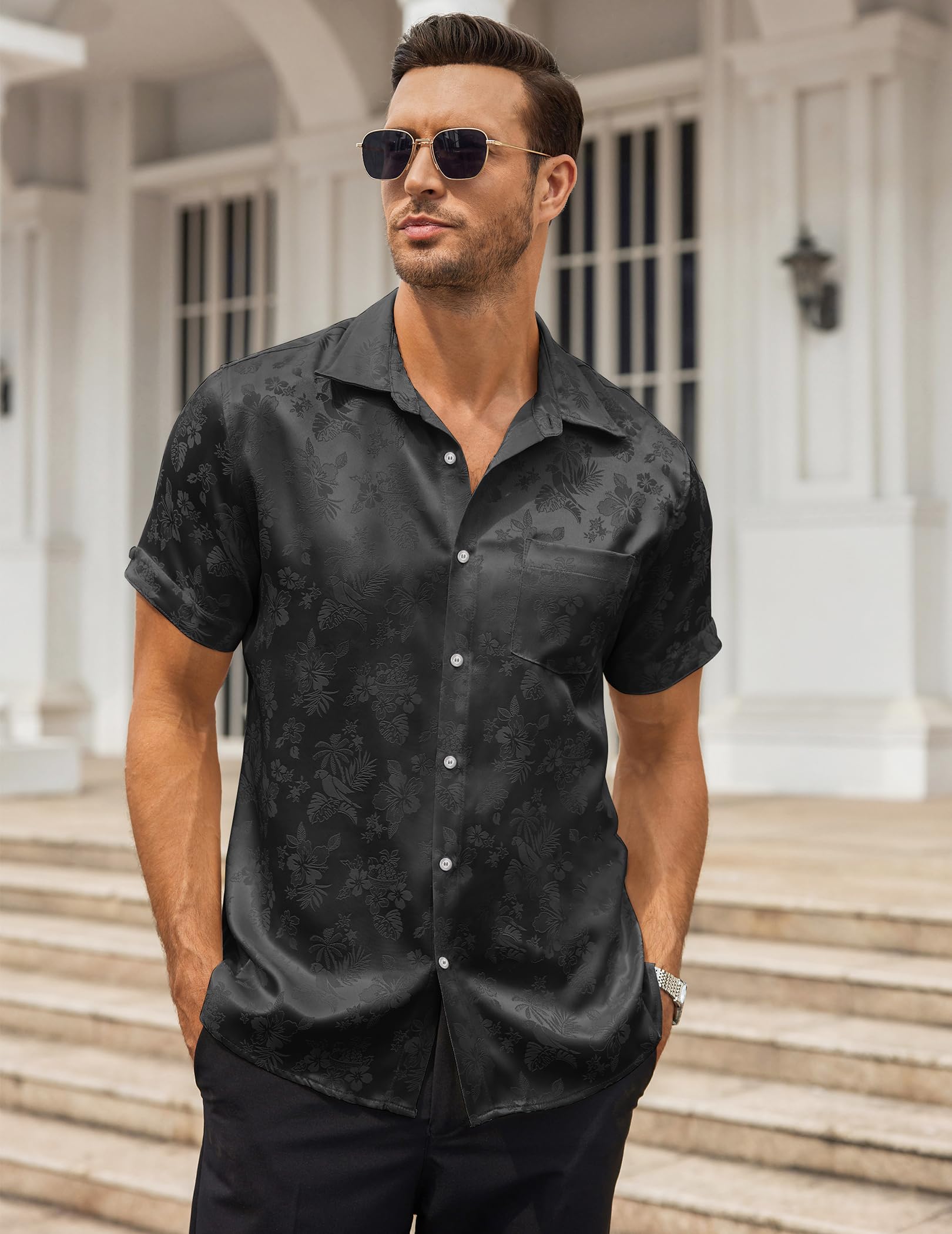 COOFANDY Men's Ztj008926@ Casual (Pack of 1)
