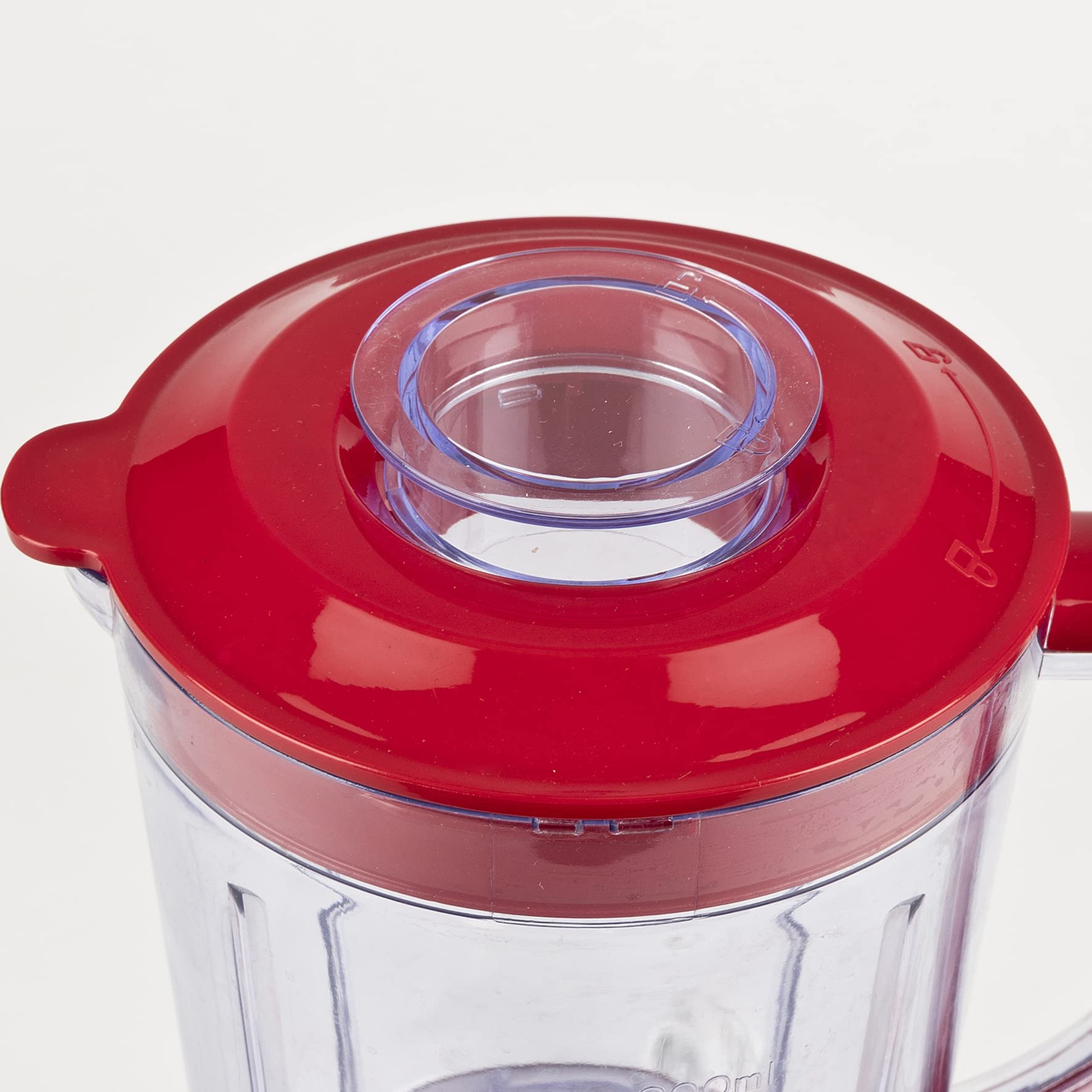Girmi FR27 Mixeur, 350 Watts, 1 Litre, 6 Lames, Blanc et Rouge