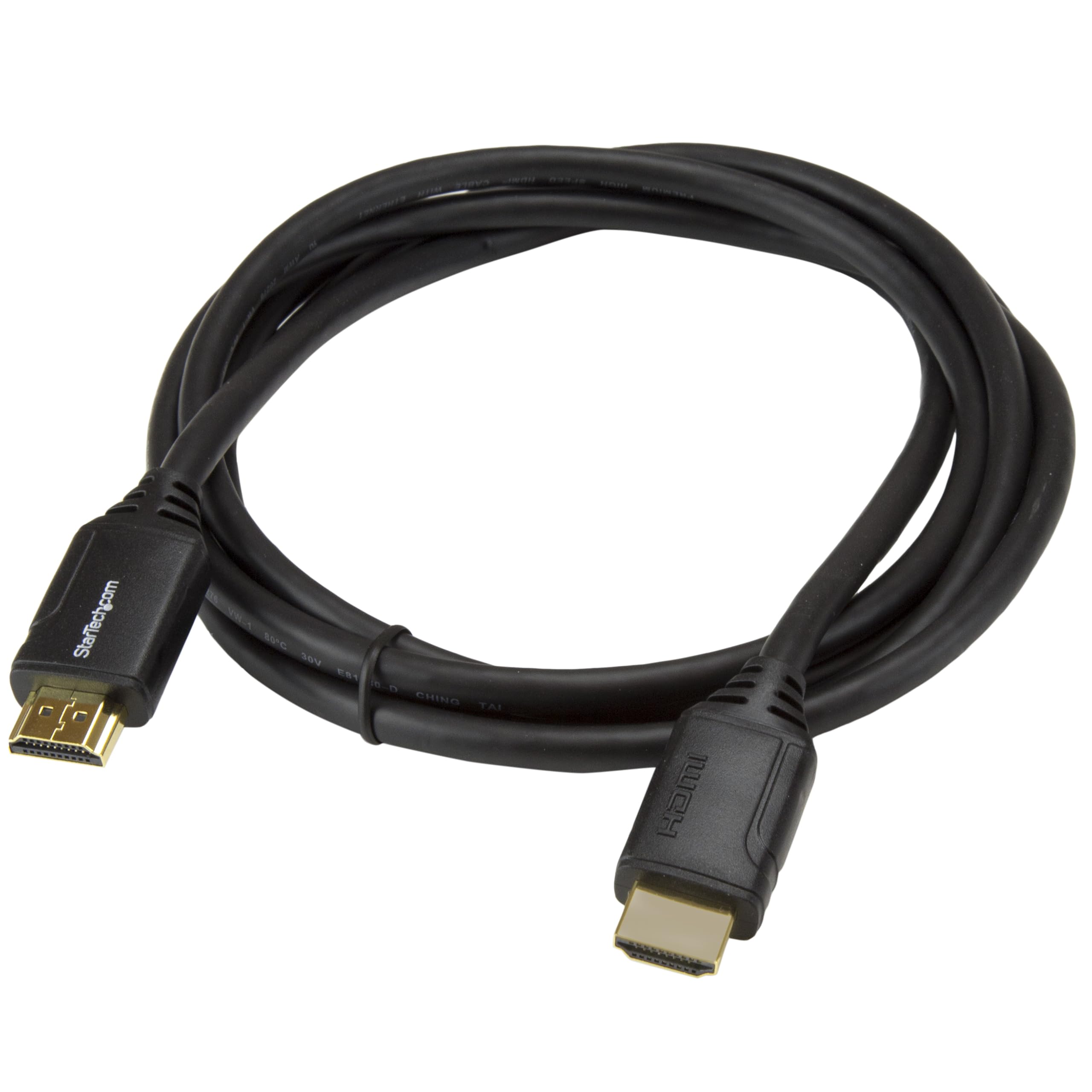 Amazon.com: StarTech.com 6ft (2m) Premium Certified HDMI 2.0