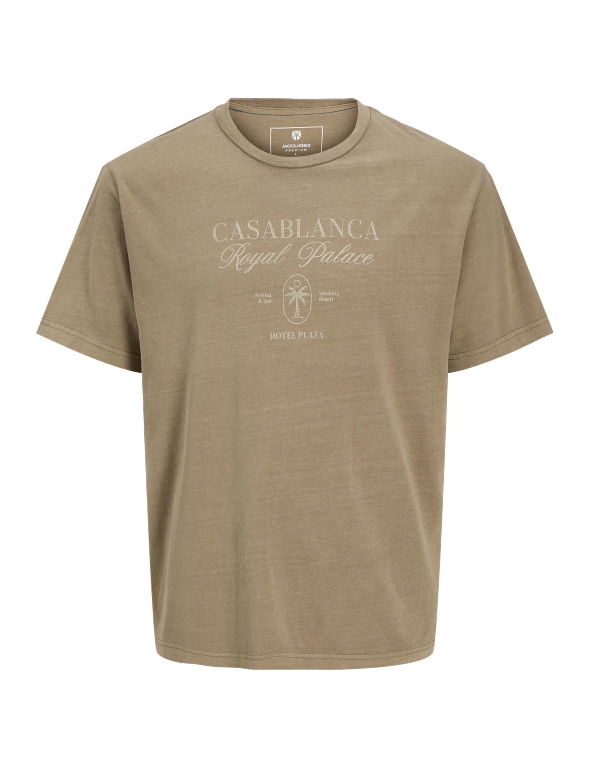 JACK & JONES Jprbluphillip SS Tee, Elmwood, S