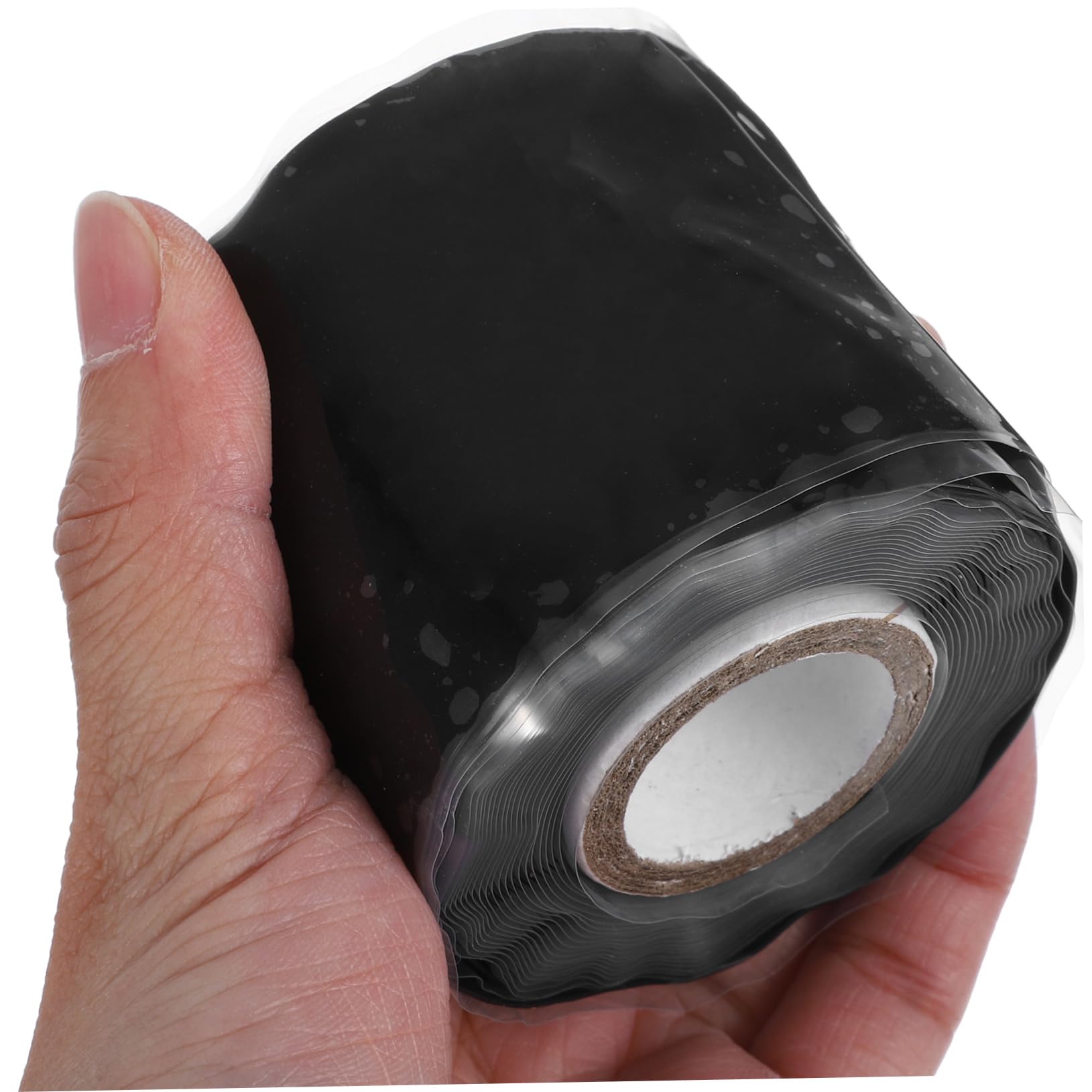 nastro isolante, 1 rotolo di gomma siliconica autoadesiva professionale for la sigillatura tubi e riparazioni elettriche(Black)
