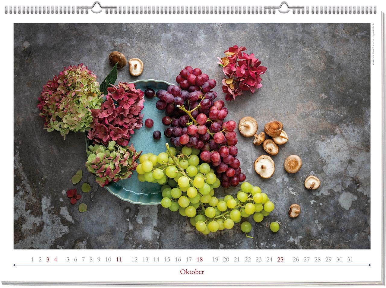 Essen & Trinken 2027 – Posterkalender mit stimmungsvollen Food-Fotografien von Valerie Hammacher – Kulinarische Motive in stilvollen Aufnahmen für Genießer