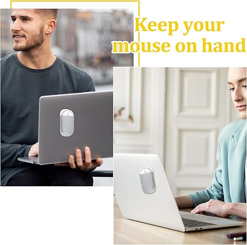 Miniatura 4 de Soporte universal para mouse para laptop, bolsa para mouse adhesiva, bolsas reutilizables para ratones, bolsas de almacenamiento para mouse para