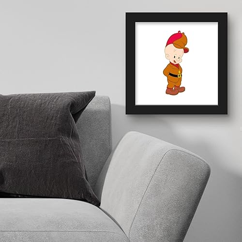 Miniatura 3 de Trends International Gallery Pops Looney Tunes - Póster clásico de pared de Elmer Fudd, 12.00 x 12.00 pulgadas, versión de marco negro
