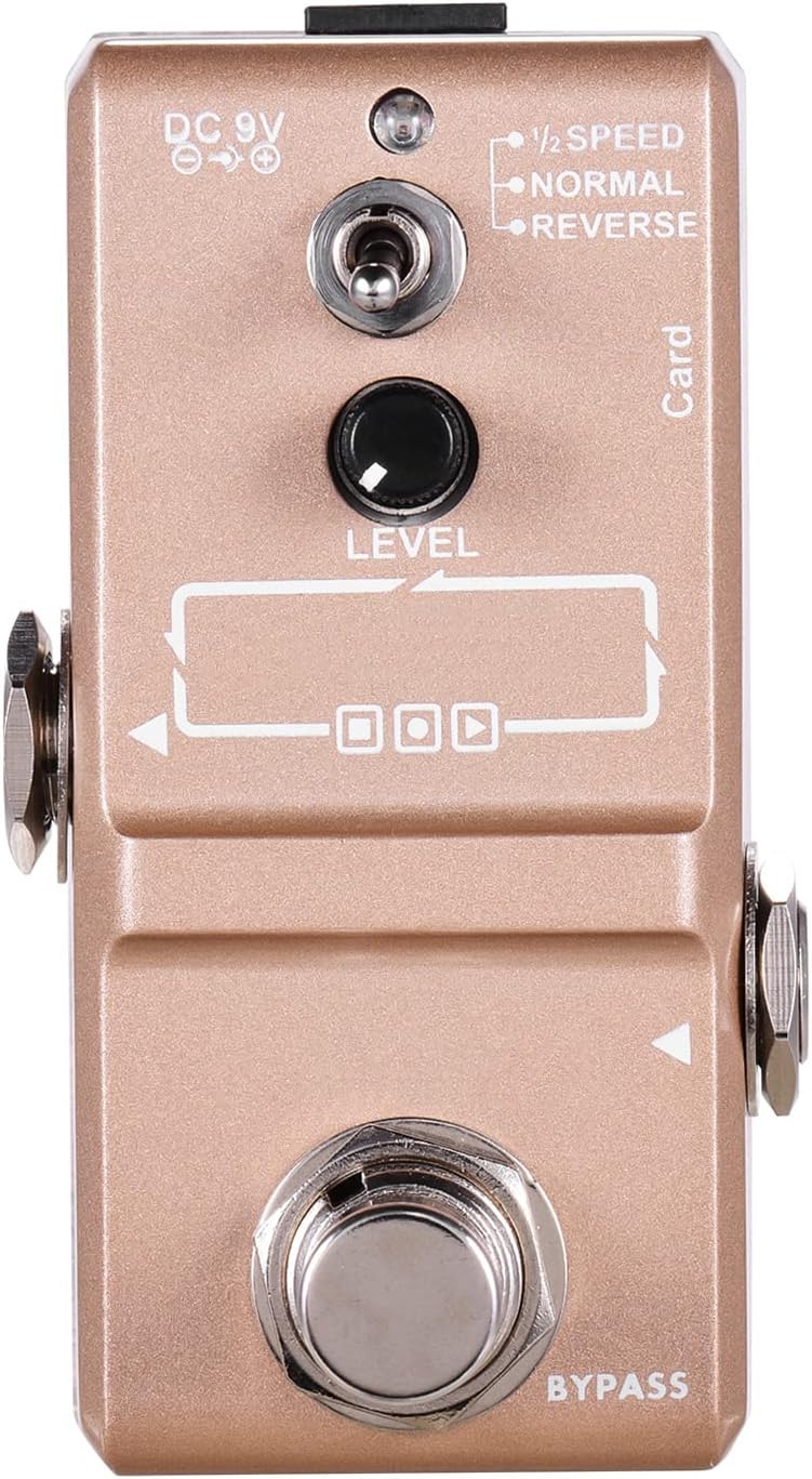 Btuty Guitar Looper Effect Pedal 3 Working Modes 10 Minutes Recording