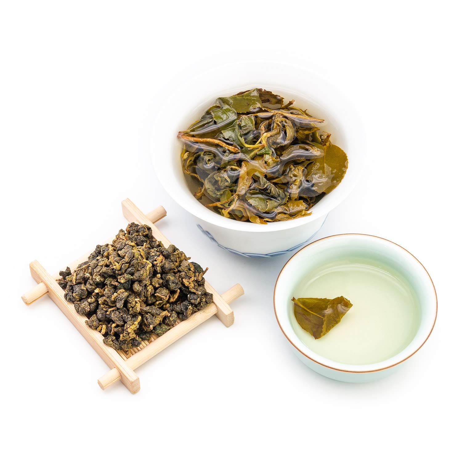 Oriarm Té de Jazmín Oolong de Taiwán - Hojas Dispersas de Té Verde Alpino - 500g