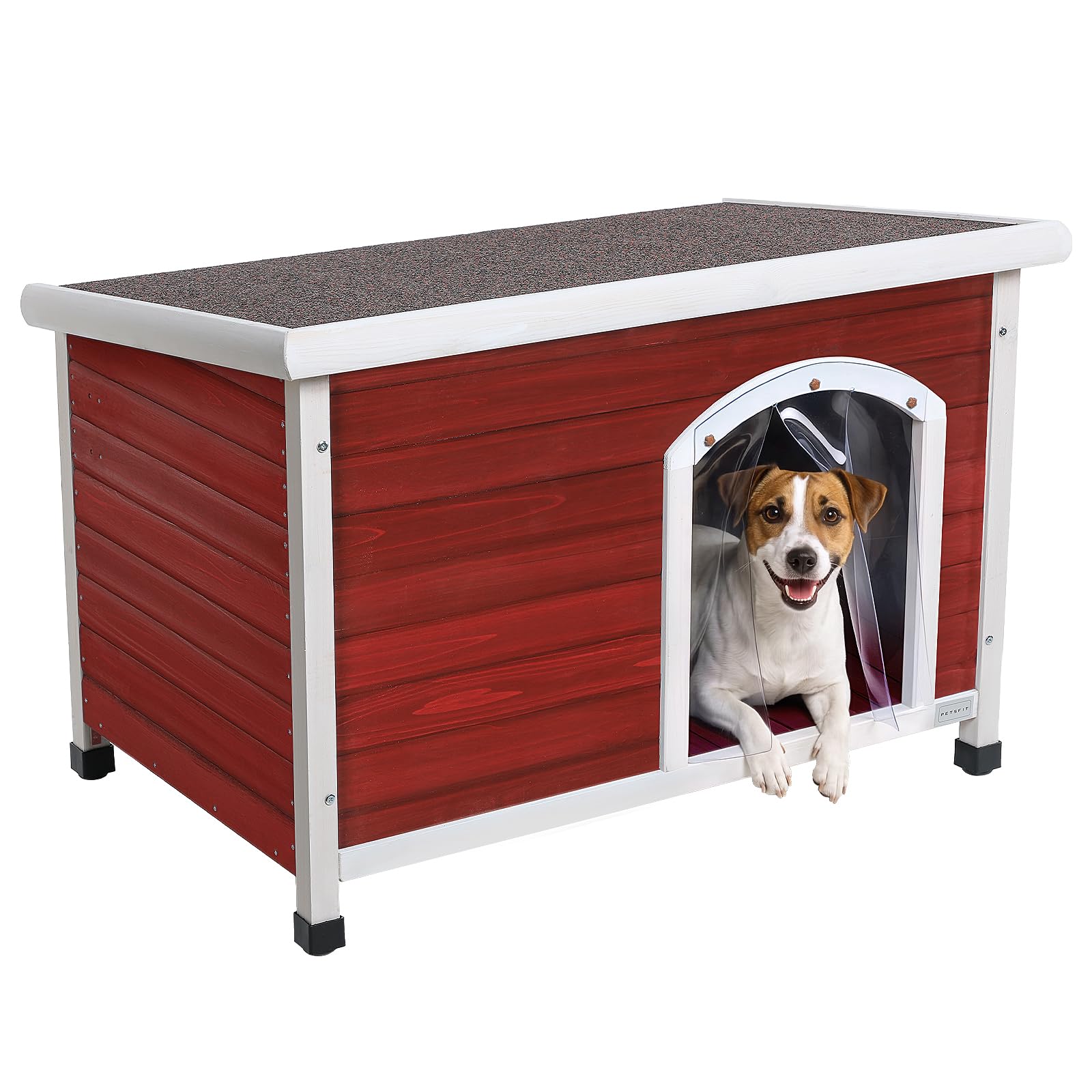 Petsfit Wooden Dog House Outdoor