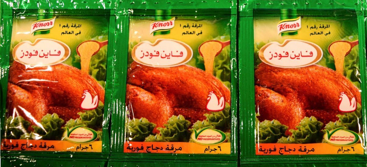 Knorr Instant Chicken Sugarlof Broth Powder Halal (80 PacksX6Gm)